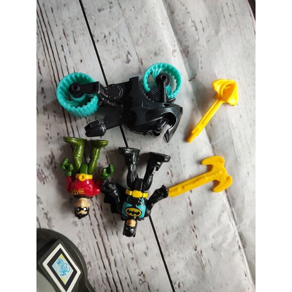 Fisher-Price Imaginext Batman Batcave Playset DC Super Friends Bat Cave Toy Set - Picture 7 of 9